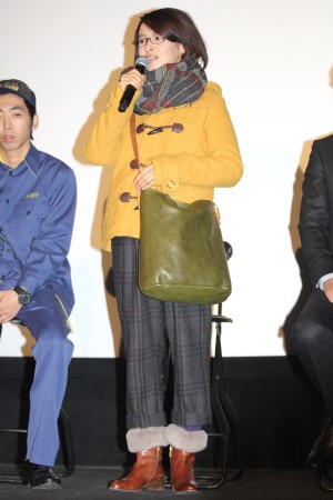 檀れい、『福家警部補の挨拶』完成披露試写会・記者会見