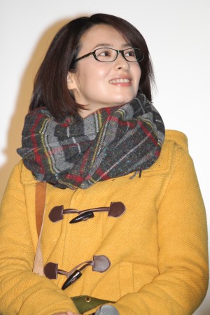 檀れい、『福家警部補の挨拶』完成披露試写会・記者会見にて