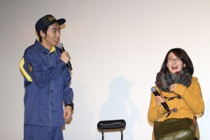 柄本時生、檀れい、『福家警部補の挨拶』完成披露試写会・記者会見にて