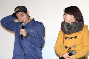 柄本時生、檀れい、『福家警部補の挨拶』完成披露試写会・記者会見にて