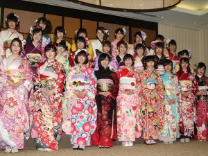 AKB48グループ成人式記念撮影会の模様