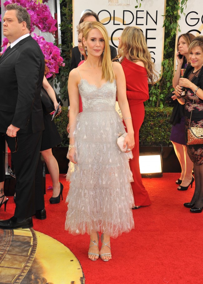 第71回ゴールデン・グローブ賞20140112、71st Golden Globes Awards、Sarah Paulson