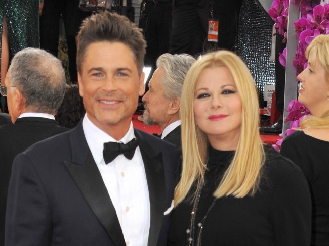 第71回ゴールデン・グローブ賞20140112、71st Golden Globes Awards、Rob Lowe, Sheryl Berkoff 