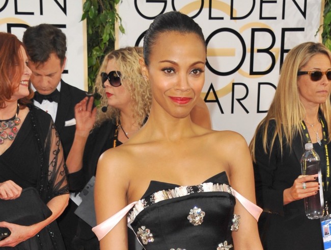 第71回ゴールデン・グローブ賞20140112、71st Golden Globes Awards、Zoe Saldana