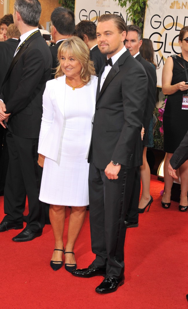 第71回ゴールデン・グローブ賞20140112、71st Golden Globes Awards、Irmelin Indenbirken‐DiCaprio, Leonardo DiCaprio
