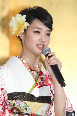 剛力彩芽、『私の嫌いな探偵』制作発表記者会見にて