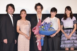 『黒執事』初日舞台挨拶にて