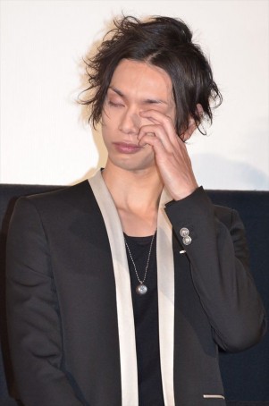 『黒執事』初日舞台挨拶に登壇した水嶋ヒロ