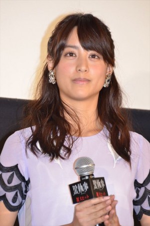 『黒執事』初日舞台挨拶に登壇した山本美月