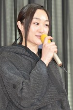 『天誅～闇の仕置人～』制作発表会見に出席した、主演の小野ゆり子