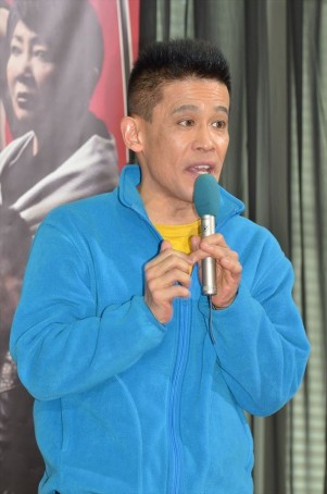 『天誅～闇の仕置人～』制作発表会見に出席した、柳沢慎吾