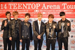 TEENTOP、『2014 TEENTOP Arena Tour』記者会見にて