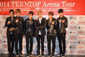 TEENTOP、『2014 TEENTOP Arena Tour』記者会見にて