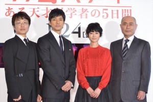 『ゲノムハザード ある天才科学者の5日間』公開直前記者会見にて