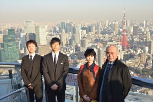 『ゲノムハザード ある天才科学者の5日間』公開直前記者会見 屋外にて撮影