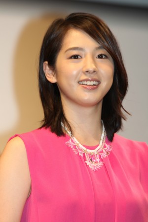 桜庭ななみ　『龍が如く 維新！』完成披露記者会見