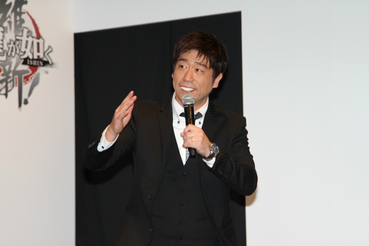 『龍が如く』初出演の高橋克典、「実写ともアニメとも違う世界観」と絶賛