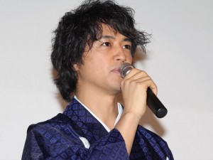 『劇場版「仮面ティーチャー」』完成披露プレミア上映会に出席した斎藤工