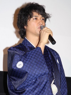 『劇場版「仮面ティーチャー」』完成披露プレミア上映会出席した斎藤工