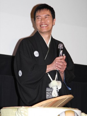 『劇場版「仮面ティーチャー」』完成披露プレミア上映会に出席した遠藤憲一