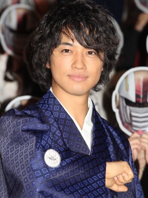 『劇場版「仮面ティーチャー」』完成披露プレミア上映会出席した斎藤工