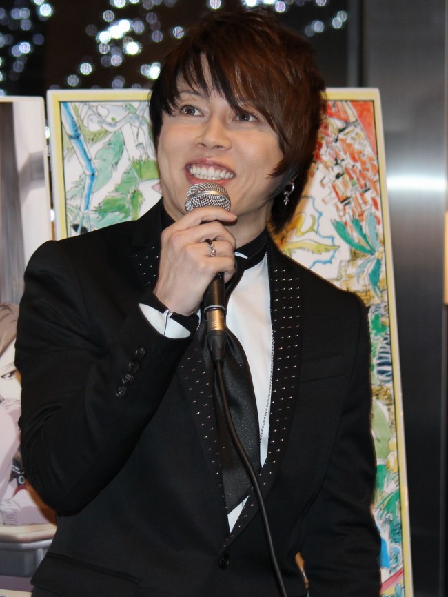 『アニメミライ 2014』トークショーに出席したT.M.Revolution・西川貴教