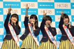 HKT48モノレール派宣言プレス発表会にて