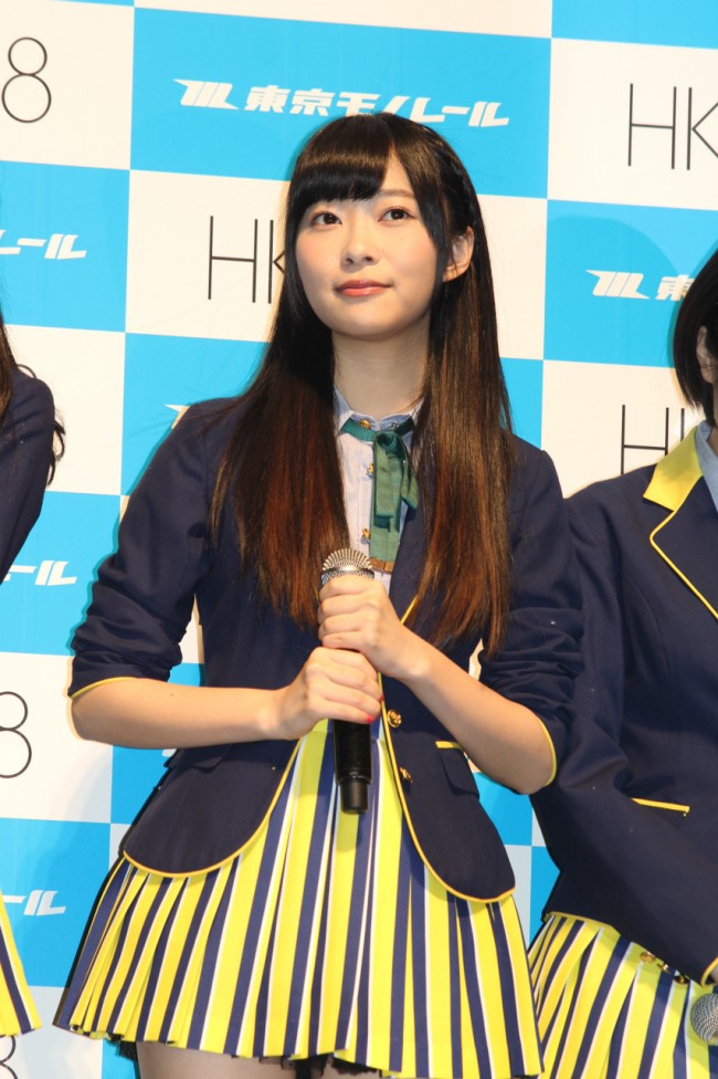 指原莉乃、HKT48モノレール派宣言プレス発表会にて