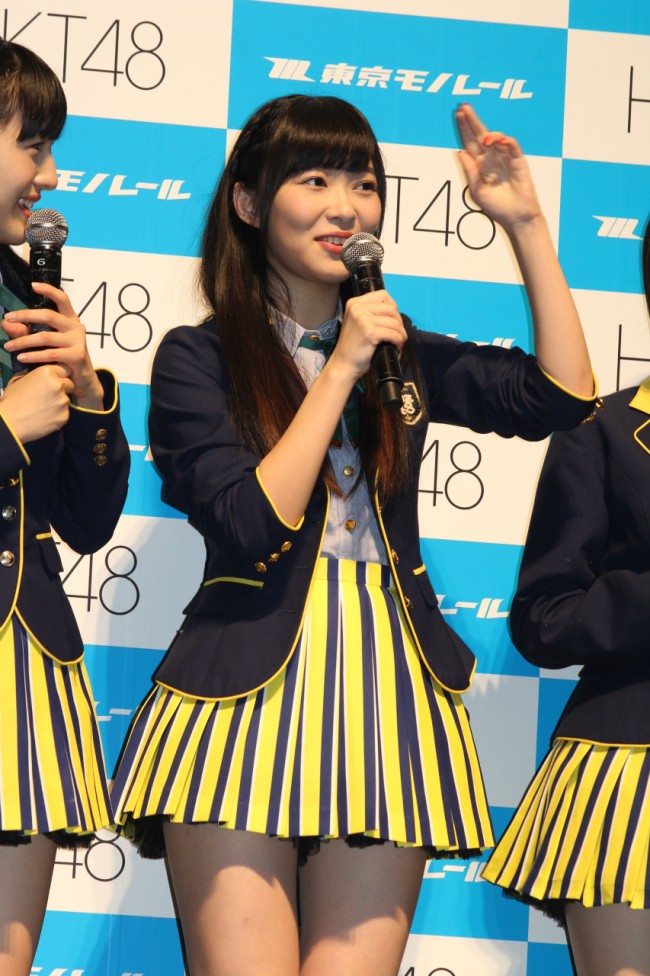 指原莉乃、HKT48モノレール派宣言プレス発表会にて