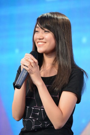 グランプリに輝いた辻美優「全日本美声女コンテスト」