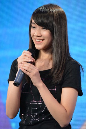 グランプリに輝いた辻美優「全日本美声女コンテスト」