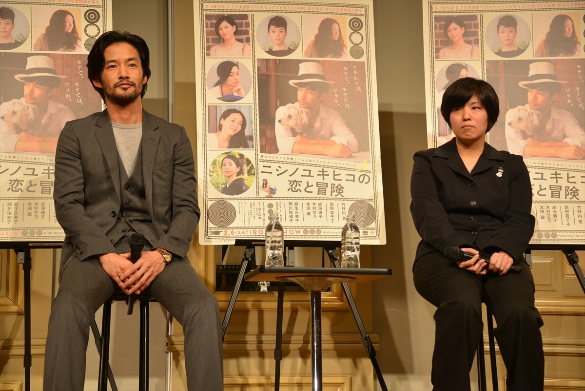 竹野内豊が人生初のファンイベントに登場　尾野真千子との熱烈キスシーンを弁明!?