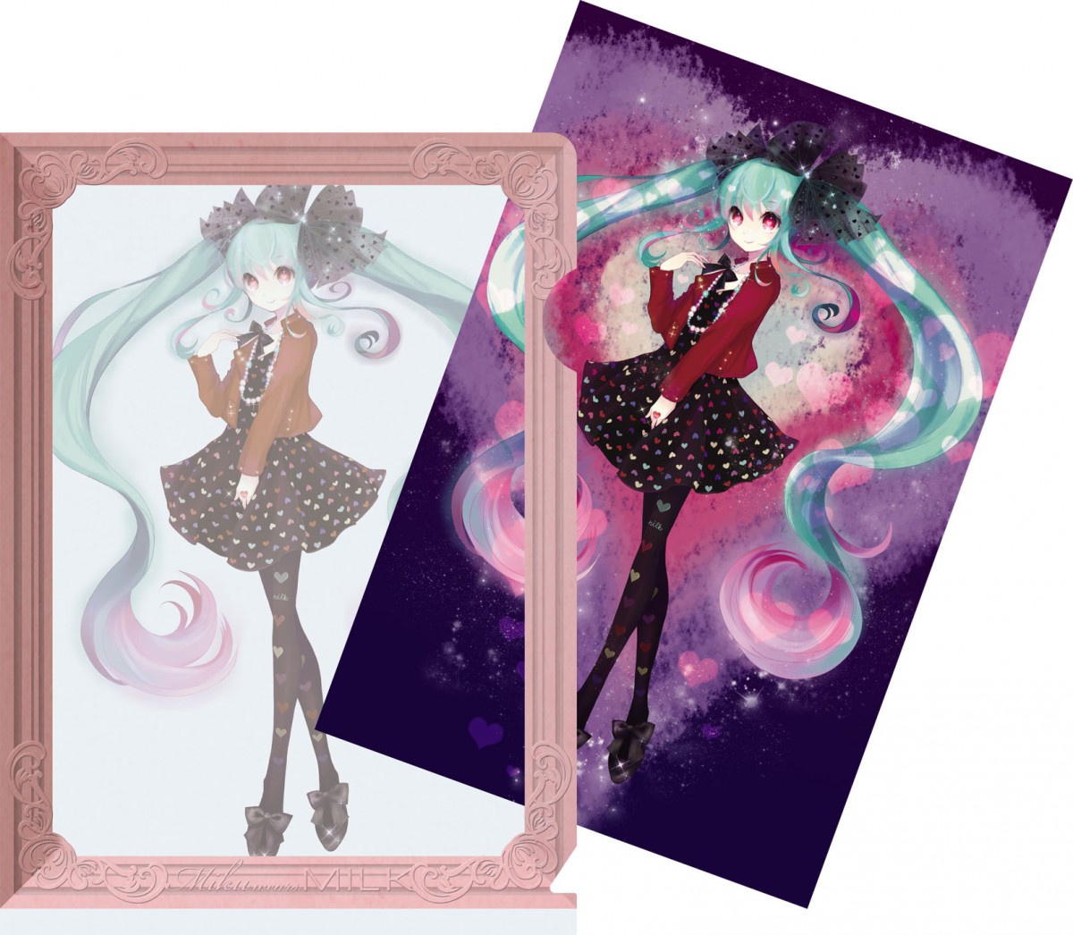 初音ミク×ファッションブランド「MILK」、一番くじで初コラボ商品発売