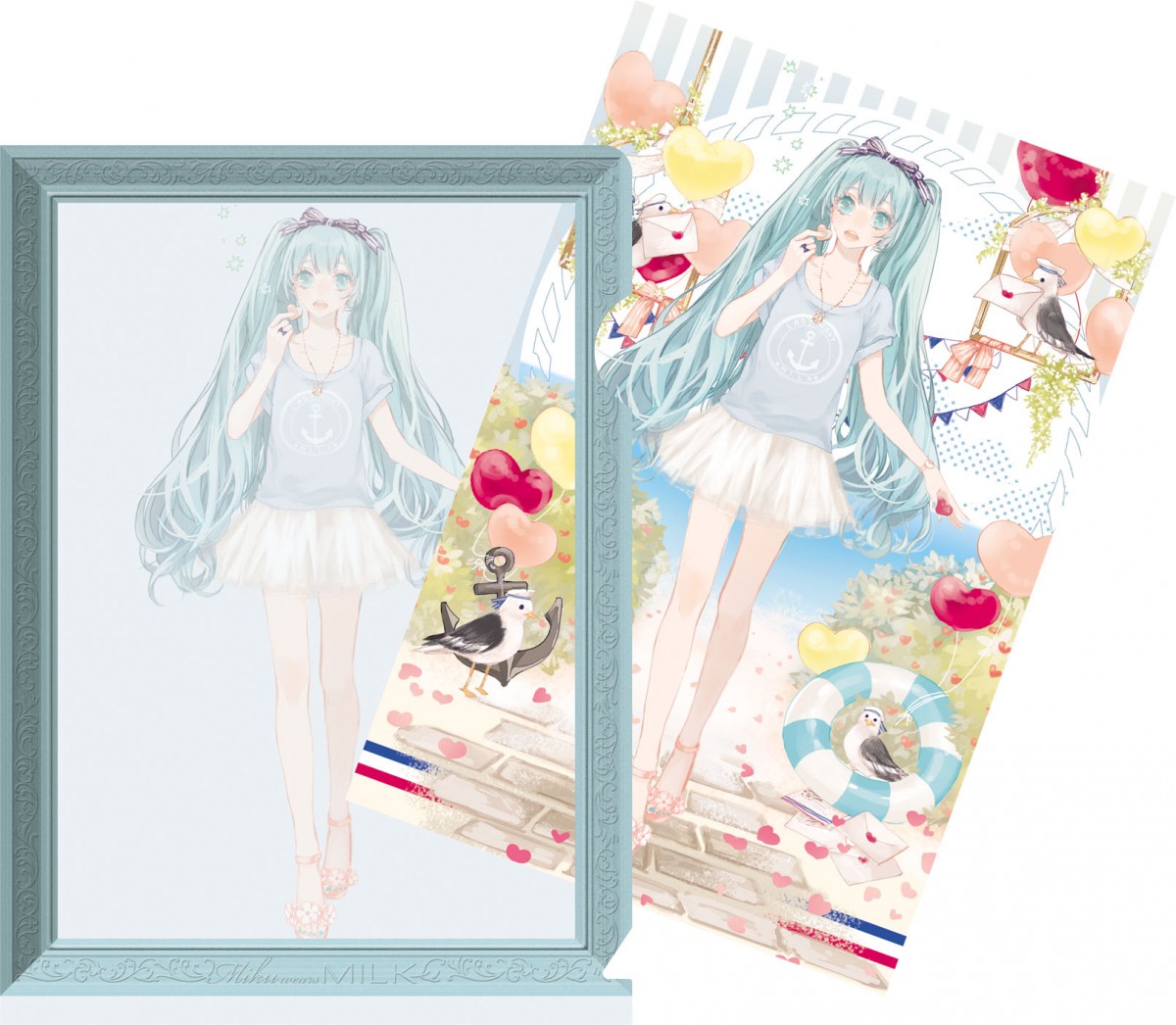 初音ミク×ファッションブランド「MILK」、一番くじで初コラボ商品発売