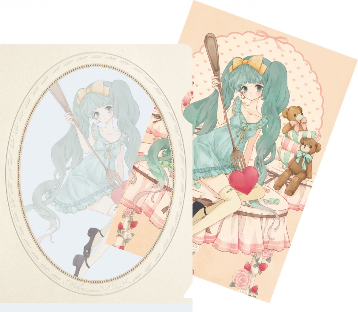 初音ミク×ファッションブランド「MILK」、一番くじで初コラボ商品発売