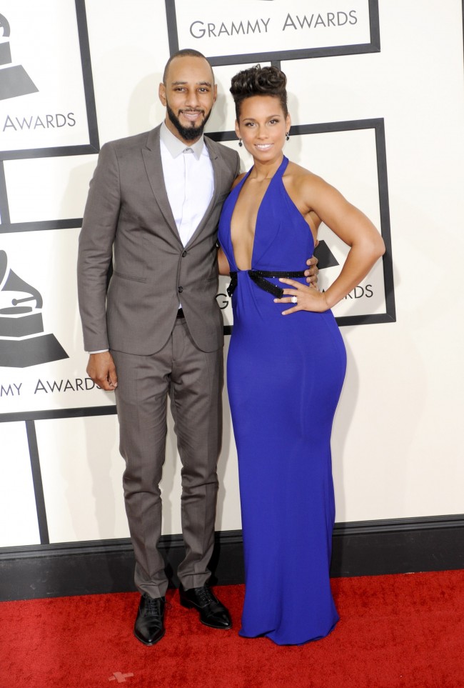 Swizz Beatz、Alicia Keys、The 56th Annual Grammy Awards、第56回グラミー賞　2014年1月26日