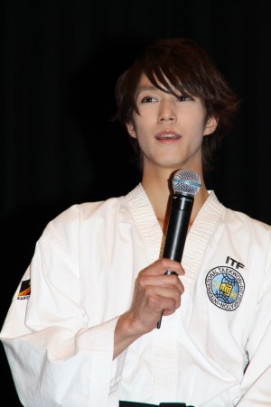 浜尾京介『テコンドー魂～REBIRTH～』公開前イベント