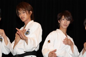 浜尾京介、井上正大『テコンドー魂～REBIRTH～』公開前イベント