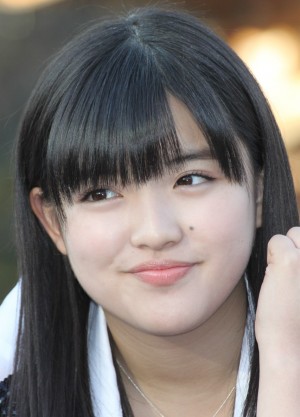 増上寺で新曲ヒット祈願を行ったモーニング娘。’14・鈴木香音