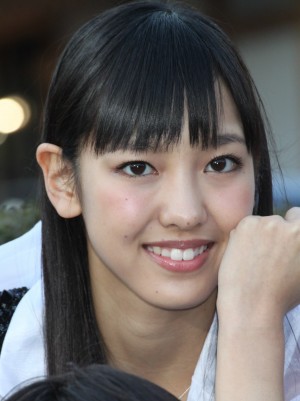 増上寺で新曲ヒット祈願を行ったモーニング娘。’14・飯窪春菜