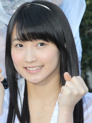 増上寺で新曲ヒット祈願を行ったモーニング娘。’14・鞘師里保