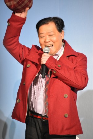 上島竜兵、『銀の匙 Silver Spoon』の完成披露イベント＆舞台挨拶にて