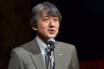 2014年 東映ラインナップ発表会に登壇した東映取締役の白倉伸一郎氏