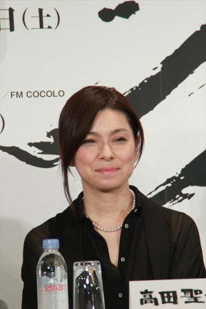 『蒼の乱』製作発表に登壇した高田聖子