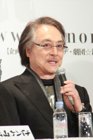 『蒼の乱』製作発表に登壇した平幹二朗