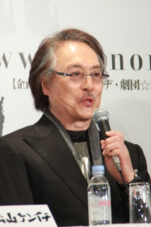 『蒼の乱』製作発表に登壇した平幹二朗