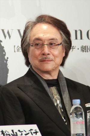 『蒼の乱』製作発表に登壇した平幹二朗