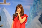 神田沙也加、『アナと雪の女王』監督来日記者会見イベントにて