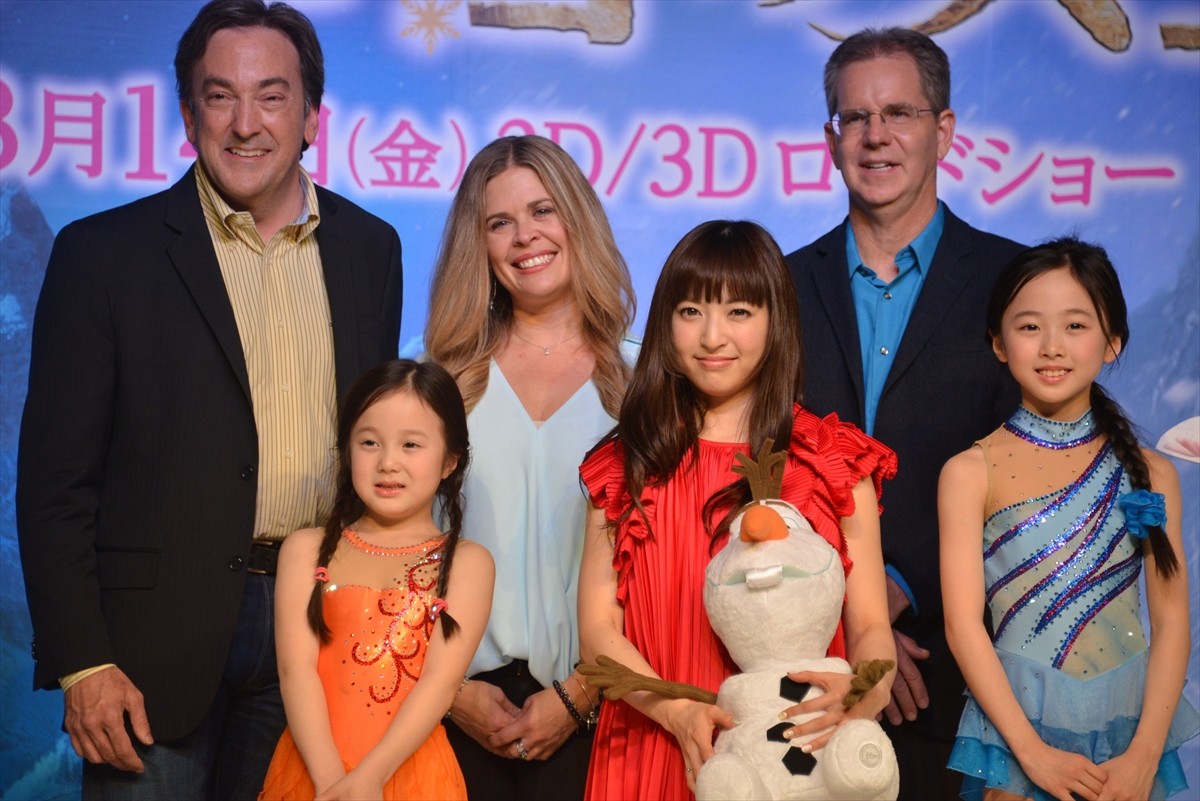 神田沙也加のエモーショナルな歌声に『アナと雪の女王』監督が感動の涙！