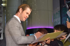 『ラッシュ／プライドと友情』ジャパンプレミアに登壇したクリス・ヘムズワース